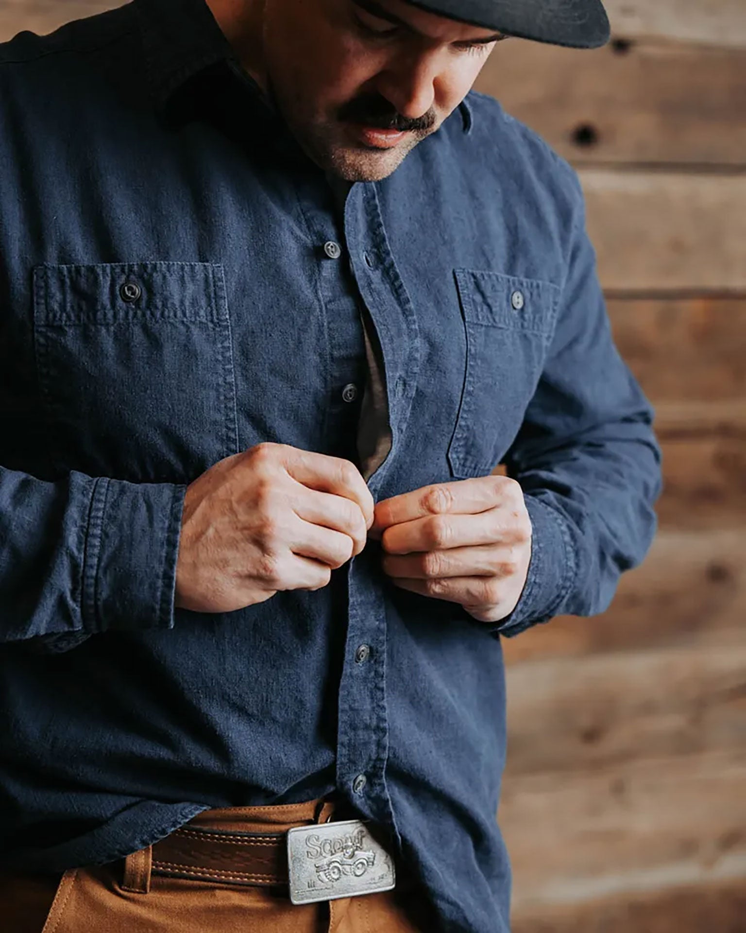 How Smith & Rogue used the story, not just the fiber: The Benton Shirt